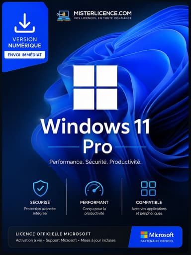 Windows 11 Pro - Numérique